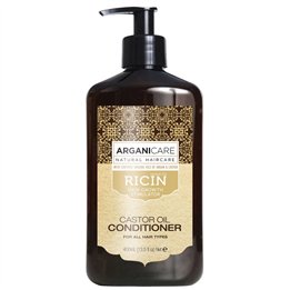 Arganicare, Ricin, Hair Conditioner, For Growth Stimulation, 400 ml - Teknashop Ltd