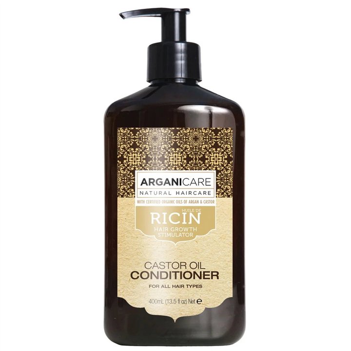 Arganicare, Ricin, Hair Conditioner, For Growth Stimulation, 400 ml - Teknashop Ltd