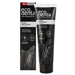 Ecodenta, Black Whitening, Whitening & Freshening, Toothpaste, 100 ml - Teknashop Ltd