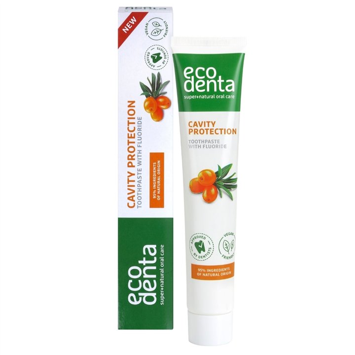 Ecodenta, Cavity Protection, Cavity Protection & Anti-Plaque, Toothpaste, 75 ml - Teknashop Ltd