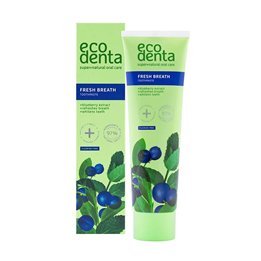 Ecodenta, Fresh Breath, Whitening & Fresh Breath, Toothpaste, 100 ml - Teknashop Ltd