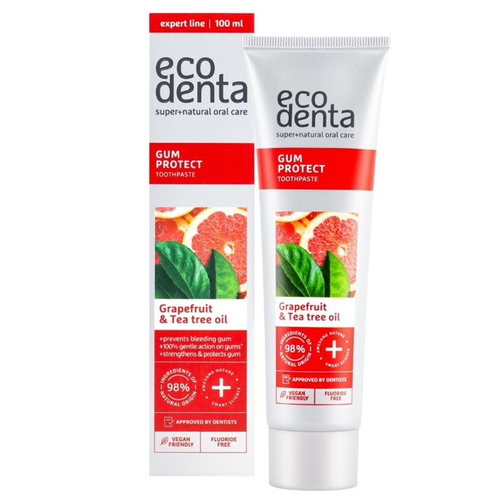 Ecodenta, Gum Protect, Gum Protection & For Sensitive Teeth, Toothpaste, 100 ml - Teknashop Ltd
