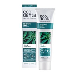 Ecodenta, Sensitive Care, Sensitive Teeth, Toothpaste, 100 ml - Teknashop Ltd