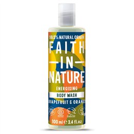 Faith In Nature, Grapefruit & Orange, Energising, Body Wash, 100 ml - Teknashop Ltd