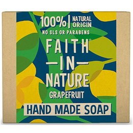 Faith In Nature, Grapefruit, Cleansing & Moisturising, Soap Bar, 100 g - Teknashop Ltd