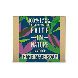 Faith In Nature, Lavender, Cleansing & Moisturising, Soap Bar, 100 g - Teknashop Ltd