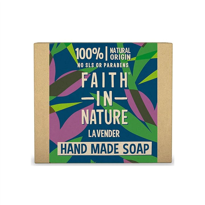 Faith In Nature, Lavender, Cleansing & Moisturising, Soap Bar, 100 g - Teknashop Ltd