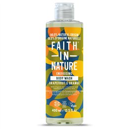 Faith In Nature, Grapefruit & Orange, Cleansing & Refreshing, Body Wash, 400 ml - Teknashop Ltd