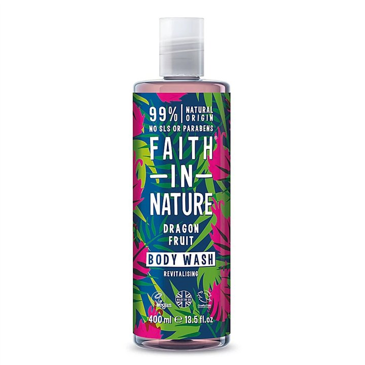 Faith In Nature, Dragon Fruit, Cleansing & Revitalising, Body Wash, 400 ml - Teknashop Ltd