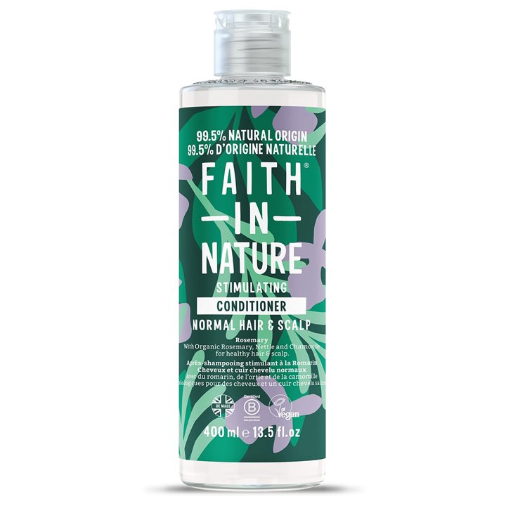 Faith In Nature, Rosemary, Hair Conditioner, Stimulating, 400 ml - Teknashop Ltd