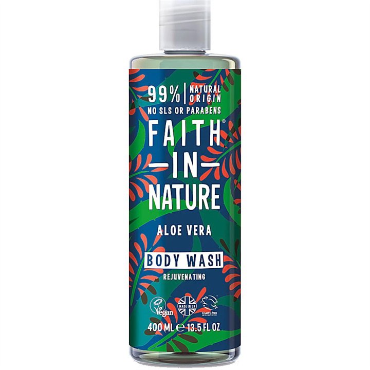 Faith In Nature, Aloe Vera, Rejuvenating, Body Wash, 400 ml - Teknashop Ltd