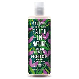 Faith In Nature, Lavender & Geranium, Hair Conditioner, Nourishing, 400 ml - Teknashop Ltd