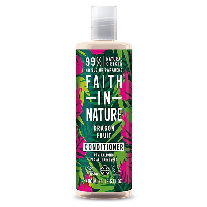 Faith In Nature, Dragon Fruit, Hair Conditioner, Revitalizing, 400 ml - Teknashop Ltd