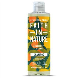 Faith In Nature, Grapefruit & Orange, Hair Shampoo, Cleansing & Invigorating, 400 ml - Teknashop Ltd