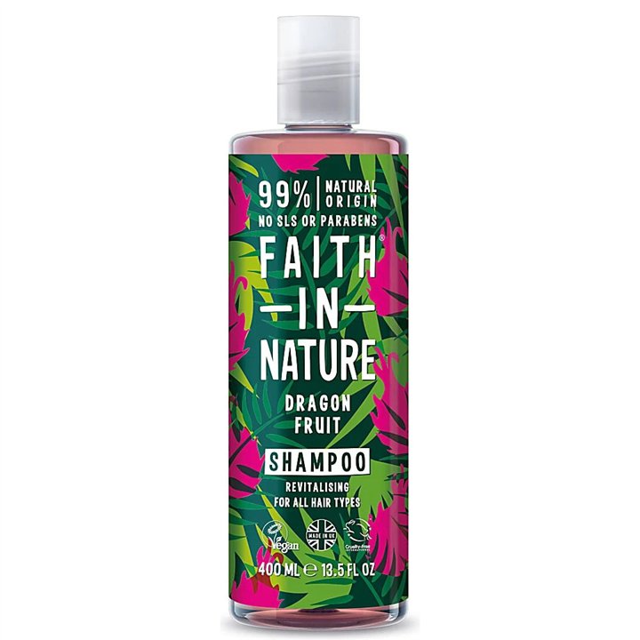Faith In Nature, Dragon Fruit, Hair Shampoo, Revitalizing, 400 ml - Teknashop Ltd