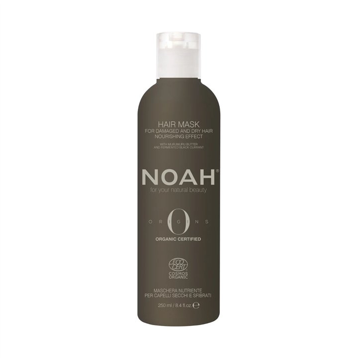 Noah, Origins, Organic, Hair Treatment Cream Mask, Hydrating & Nourishing, 250 ml - Teknashop Ltd