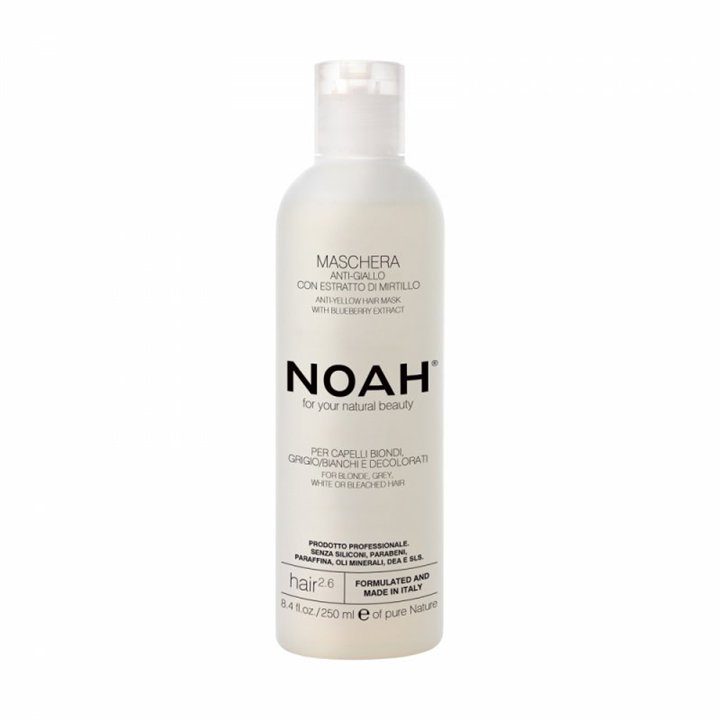 Noah, Natural, Hair Treatment Cream Mask, Anti-Yellow, 250 ml - Teknashop Ltd