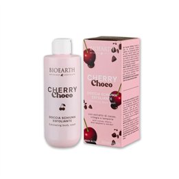 Bioearth, Cherry Choco, Cleansing & Exfoliating, Shower Gel, For All Skin Types, 250 ml - Teknashop Ltd