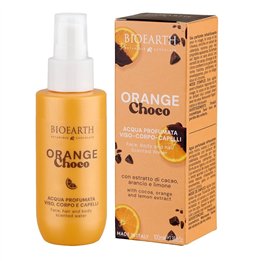 Bioearth, Orange Choco, Refreshing, Mist Spray, For Body, Face & Hair, 100 ml - Teknashop Ltd