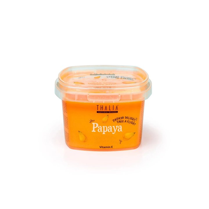 Thalia Natural Beauty, Papaya, Smoothing, Body Scrub, 300 ml - Teknashop Ltd
