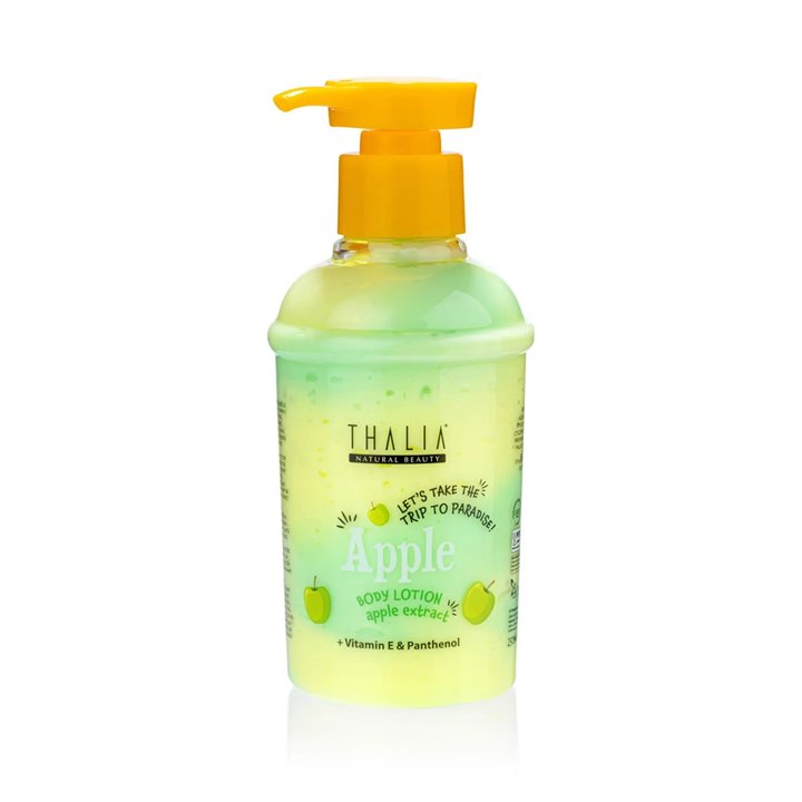 Thalia Natural Beauty, Apple, Hydrating & Refreshing, Daily, Body Lotion, For Hands & Body, 250 ml - Teknashop Ltd