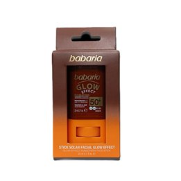 Babaria, Glow Effect, Sunscreen Stick, SPF 50+, 20 ml - Teknashop Ltd