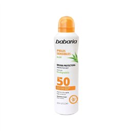 Babaria, Aloe, Sunscreen Mist, SPF 50, 200 ml - Teknashop Ltd