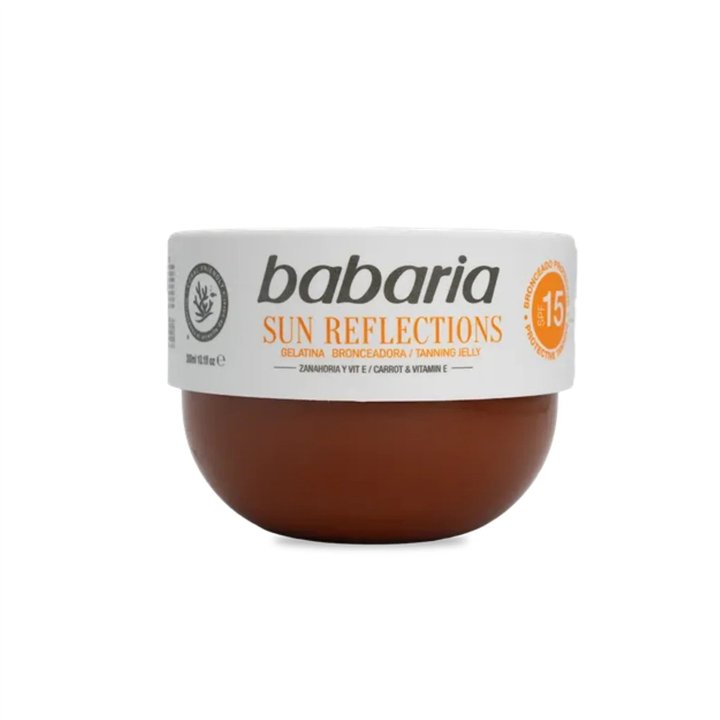 Babaria, Sun Reflections, Nourishing & Protecting, Before Sun Exposure, Gel, SPF 15, 300 ml - Teknashop Ltd