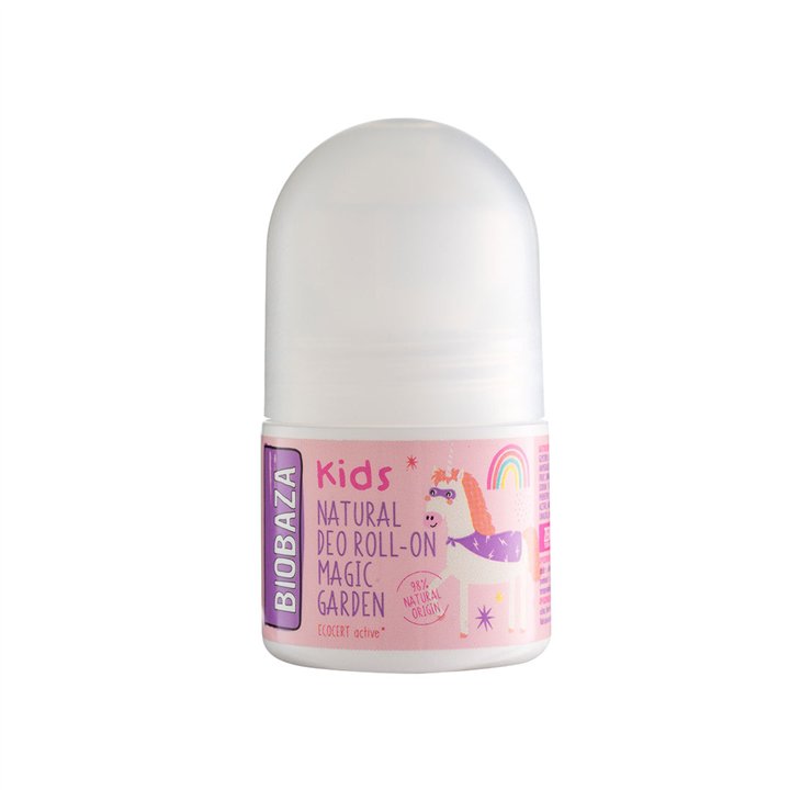 Biobaza, Magic Garden, Natural Ingredients, Refreshing, Citrus, Deodorant Roll-On, For Girls, 30 ml - Teknashop Ltd