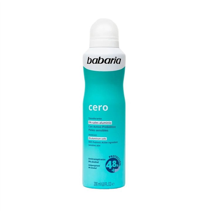 Babaria, Cero, Refreshing, Deodorant Spray, For Women, 200 ml - Teknashop Ltd
