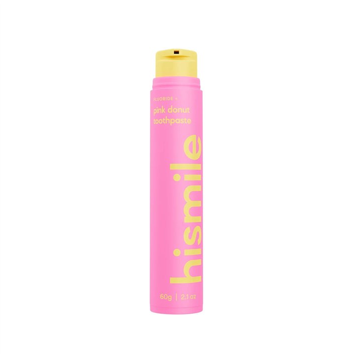 Hismile, Pink Donut, Cleansing, Toothpaste, 60 g - Teknashop Ltd