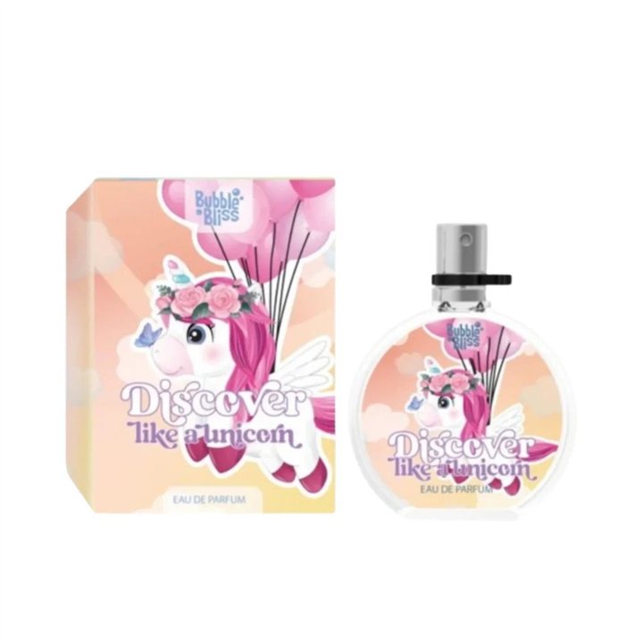 Bubble Bliss, Discover Like A Unicorn, Eau De Parfum, For Girls, 15 ml - Teknashop Ltd