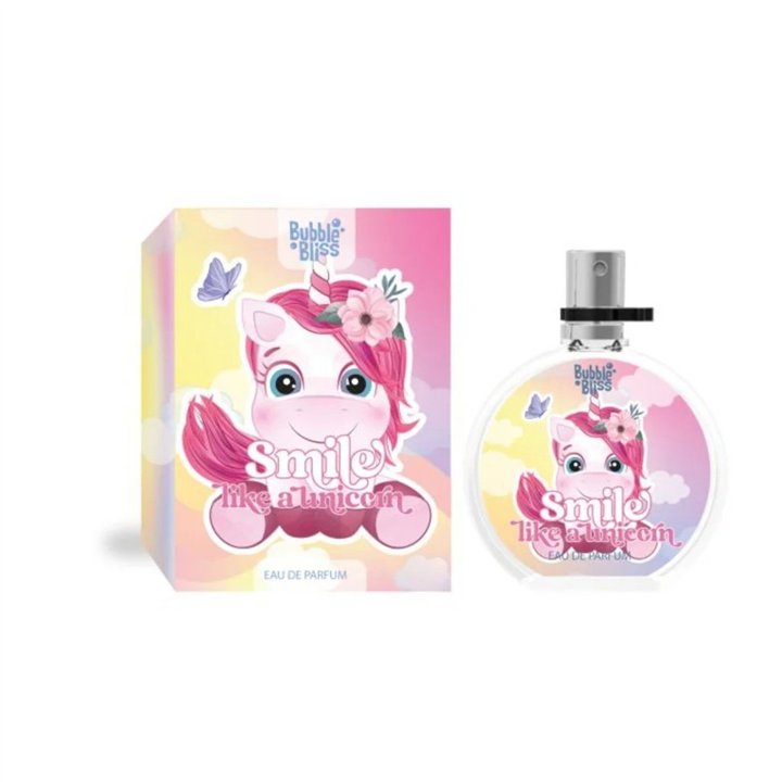 Bubble Bliss, Smile Like A Unicorn, Eau De Parfum, For Girls, 15 ml - Teknashop Ltd