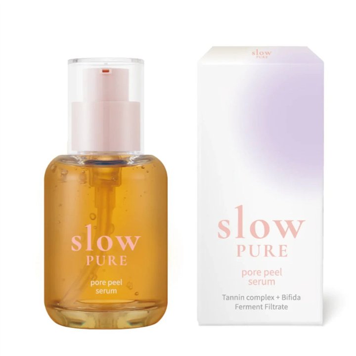 Slowpure, Pore Peel, Exfoliating Serum, 50 ml - Teknashop Ltd