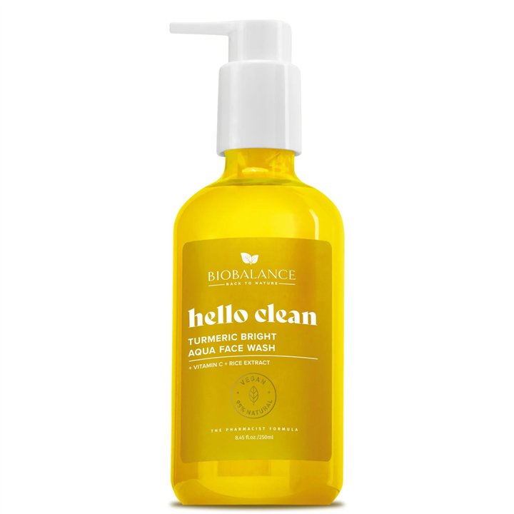 Bio Balance, Turmeric Bright, Brightening & Cleansing, Cleansing Gel, For Face, 250 ml - Teknashop Ltd