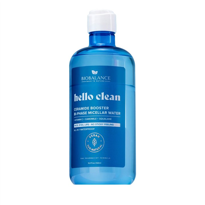 Bio Balance, Ceramide Booster, Cleansing, Hydrating & Soothing, Micellar Water, For Sensitive Skin, 500 ml - Teknashop Ltd