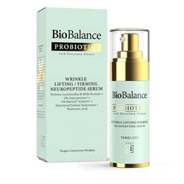Bio Balance, Wrinkle Lifting & Firming Neuropeptide, Firming & Smoothing, Morning & Evening, Serum, For Face & Neck, 30 ml - Tek