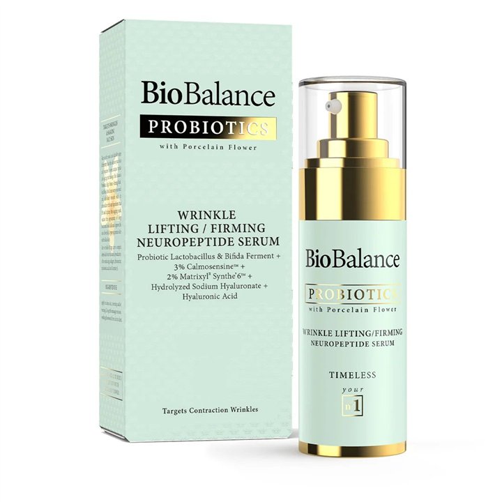 Bio Balance, Wrinkle Lifting & Firming Neuropeptide, Firming & Smoothing, Morning & Evening, Serum, For Face & Neck, 30 ml - Tek