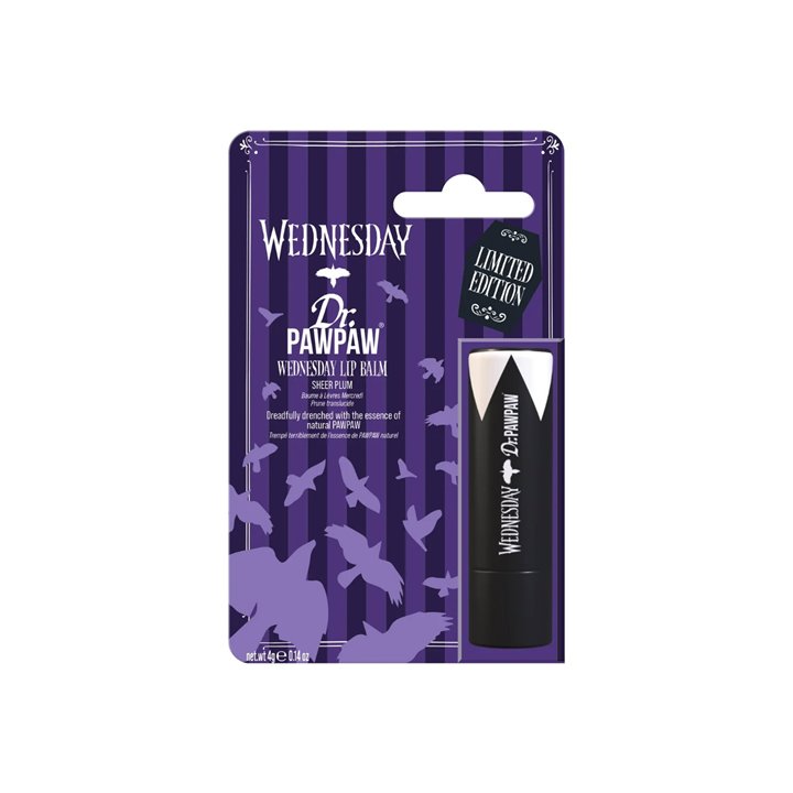 Dr. PawPaw, Wednesday, Hydrating & Conditioning, Lip Balm, Sheer Plum, 4 g - Teknashop Ltd