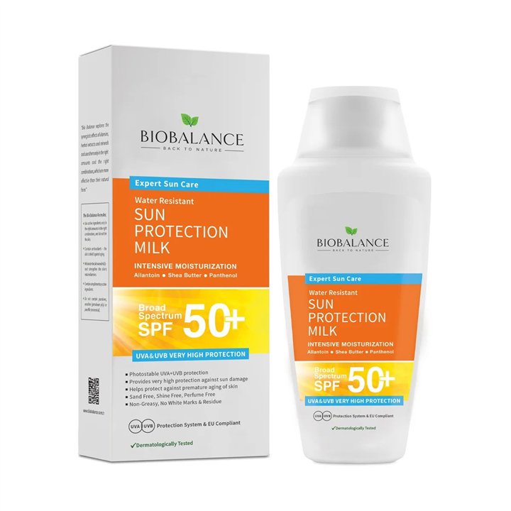 Bio Balance, Sun Protection, Hydrating & Protecting, Sunscreen Milk, SPF 50, 150 ml - Teknashop Ltd