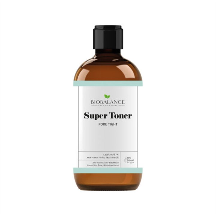 Bio Balance, Super Toner Pore Tight, Pore-Minimising, Toning & Purifying, Tonic Lotion, For Face, 250 ml - Teknashop Ltd