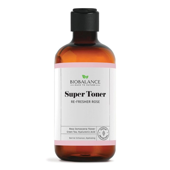 Bio Balance, Super Toner Re-Fresher Rose, Hydrating & Toning, Tonic Lotion, For Face, 250 ml - Teknashop Ltd