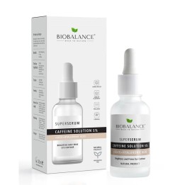 Bio Balance, Caffeine Solution 5%, Hydrating & Firming & Brightening, Day & Night, Eye Serum, 30 ml - Teknashop Ltd