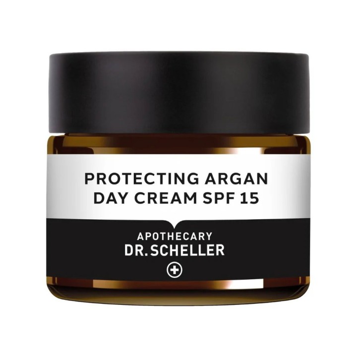 Dr. Scheller, Protecting Argan, Vegan, Hydrating, Moisturising & Anti-Aging, Day, Cream, Face, SPF 15, 50 ml - Teknashop Ltd