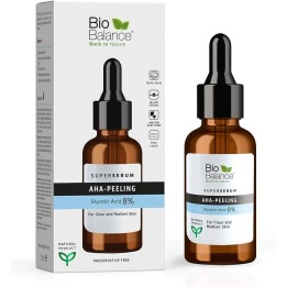 Bio Balance, AHA-Peeling, Exfoliating & Brightening, Night, Serum, For Face, 30 ml - Teknashop Ltd