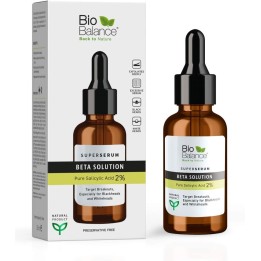 Bio Balance, Beta Solution, Minimizes Pores and Blackheads, Day & Night, Local Treatment Serum, For Face, 30 ml - Teknashop Ltd
