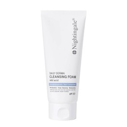 Nightingale, Daily Derma, Cleansing & Hydrating, Cleansing Foam, 140 ml - Teknashop Ltd