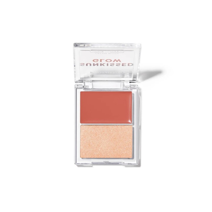 Profusion Cosmetics, Sunkissed Glow, Glow & Illuminating, Blush Highlighter Palette, Mauve Horizon, 4.7 g - Teknashop Ltd