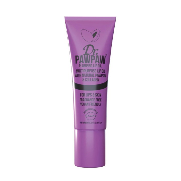 Dr. PawPaw, Dr. PawPaw, Vegan & Cruelty-Free, Volumizing, Smoothing & Hydrating, Lip Oil, 8 ml - Teknashop Ltd