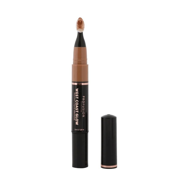 Profusion Cosmetics, West Coast Glow, Liquid Bronzer, Newport, 2 ml - Teknashop Ltd
